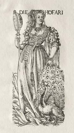 The Seven Vices:  Pride, by Hans Burgkmair the Elder