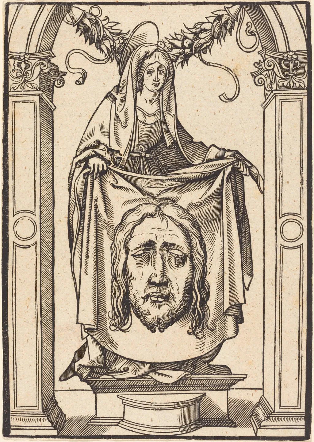 Veronica, by Hans Burgkmair the Elder, ink, 1511