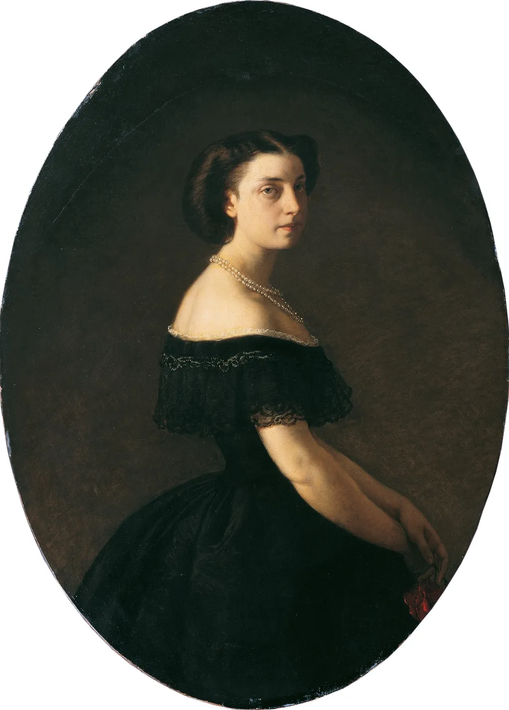 Anna Schwartz von Morgenstern, by Hans Canon, oil, 1931