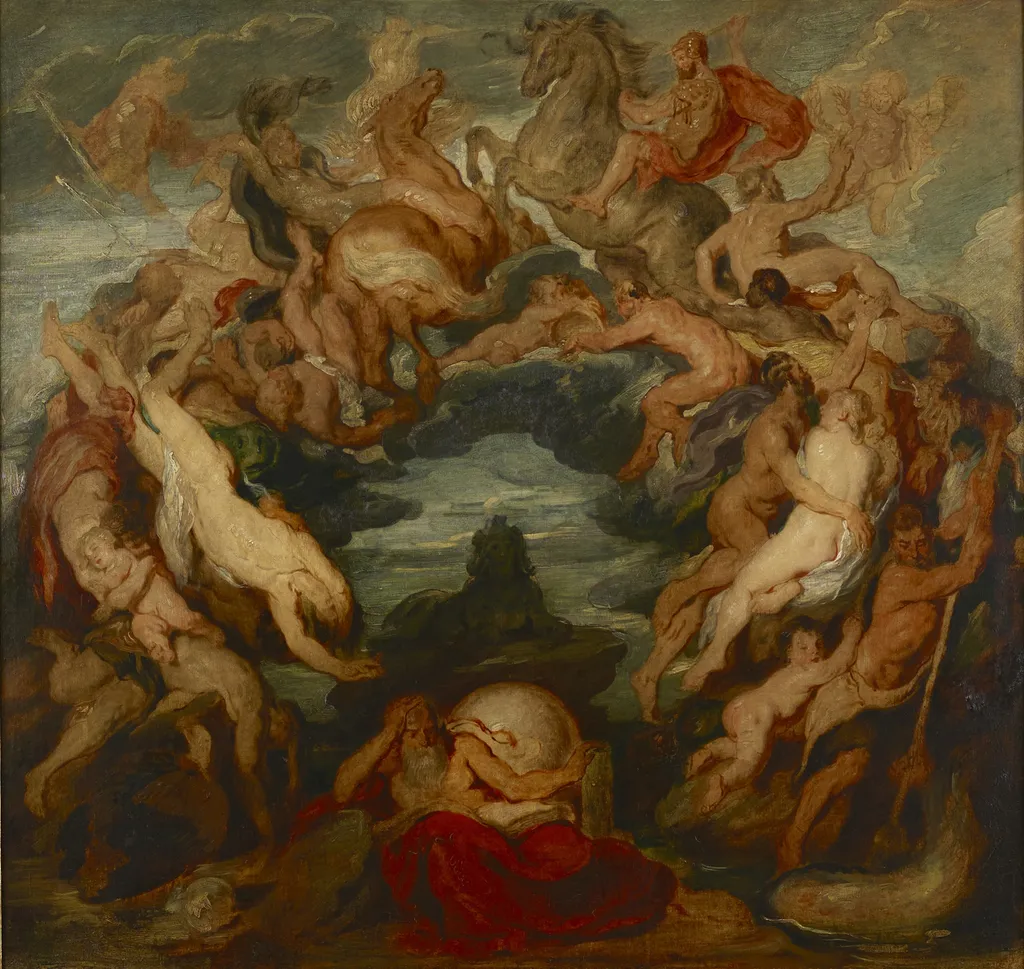 The Circle of Life, by Hans Canon, oil, 1892