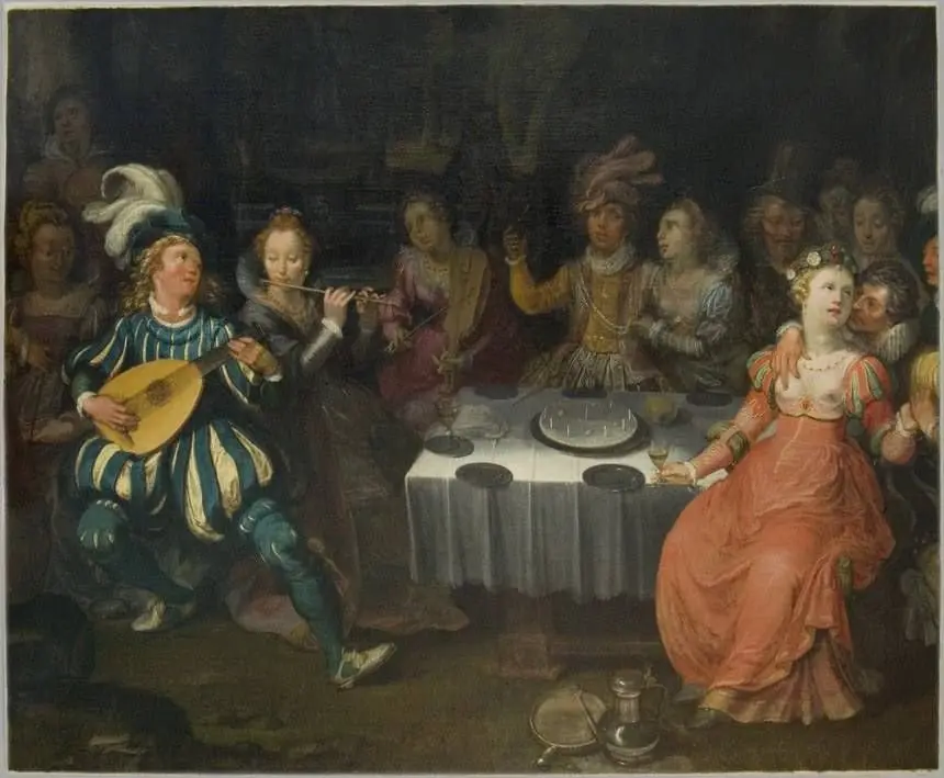 Amusing Company, by Hans Cruepelbeen