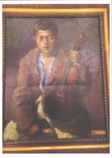 Băiatul cu vioara, by Hans Eder, 1944