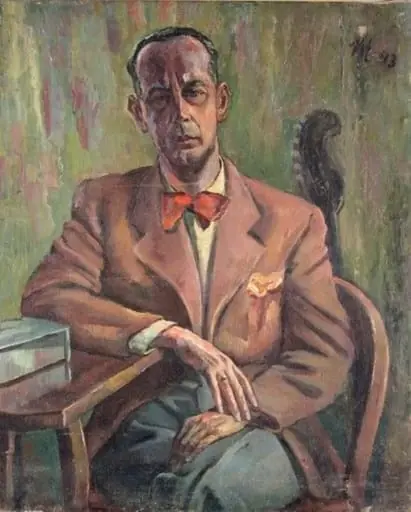 Dr. Fabritius, by Hans Eder