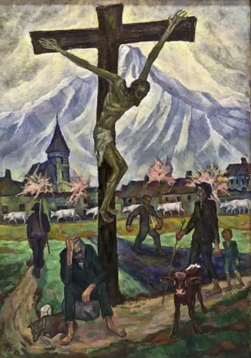 Sat de munte, by Hans Eder