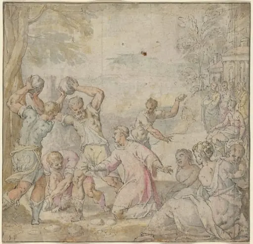 The Stoning of Saint Stephen, by Hans Freyberger