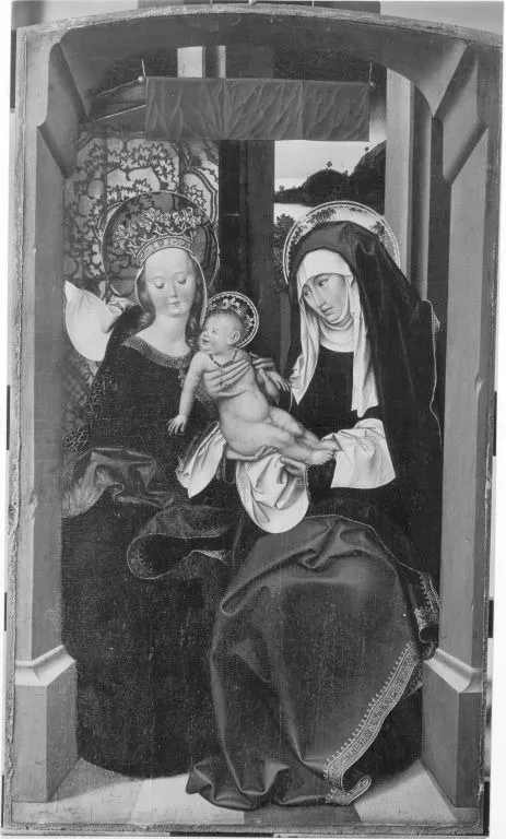 Teile eines Altares: Hl. Anna Selbdritt, by Hans Fries, unspecified, 1501