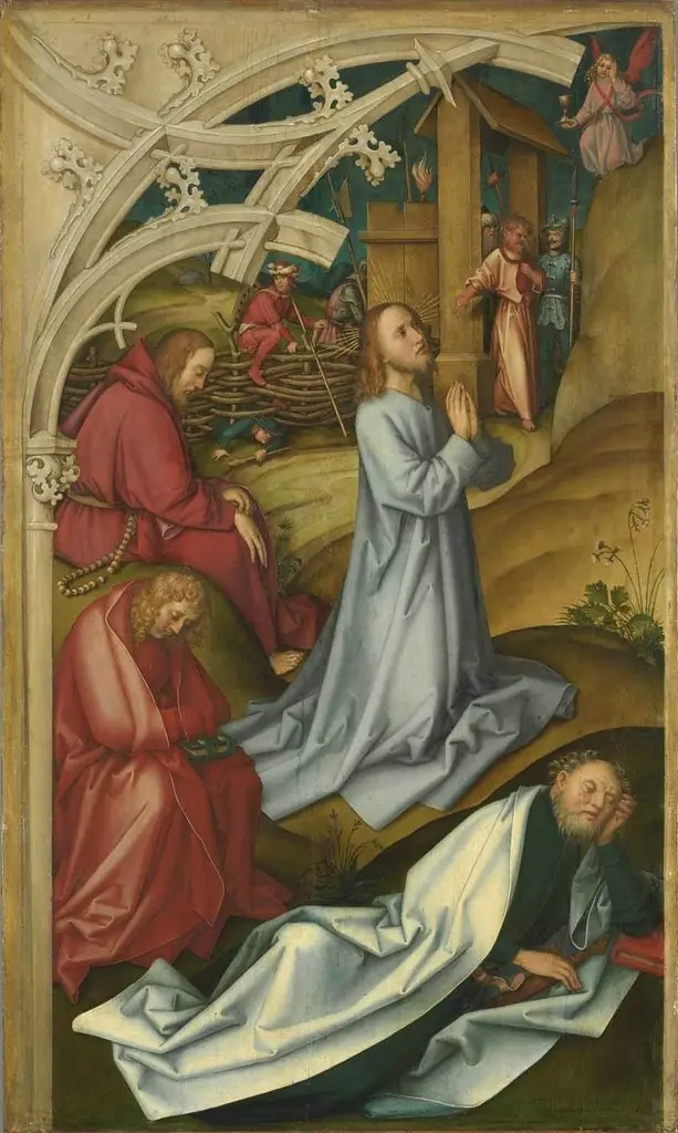 Kaisheimer Altar: Christus am Ölberg, by Hans Holbein the Elder