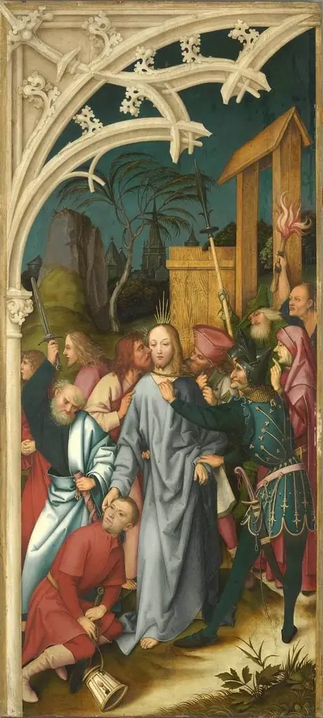 Kaisheimer Altar: Gefangennahme Christi, by Hans Holbein the Elder