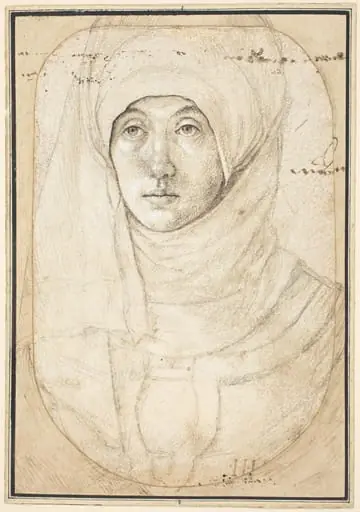 Portrait of a Woman [recto], by Hans Holbein the Elder