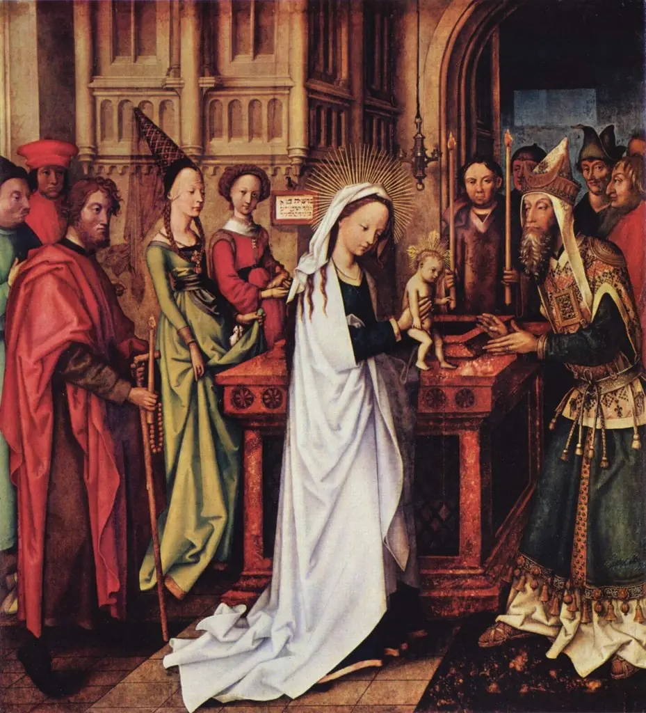 Presentation of Christ Child in the temple, by Hans Holbein the Elder