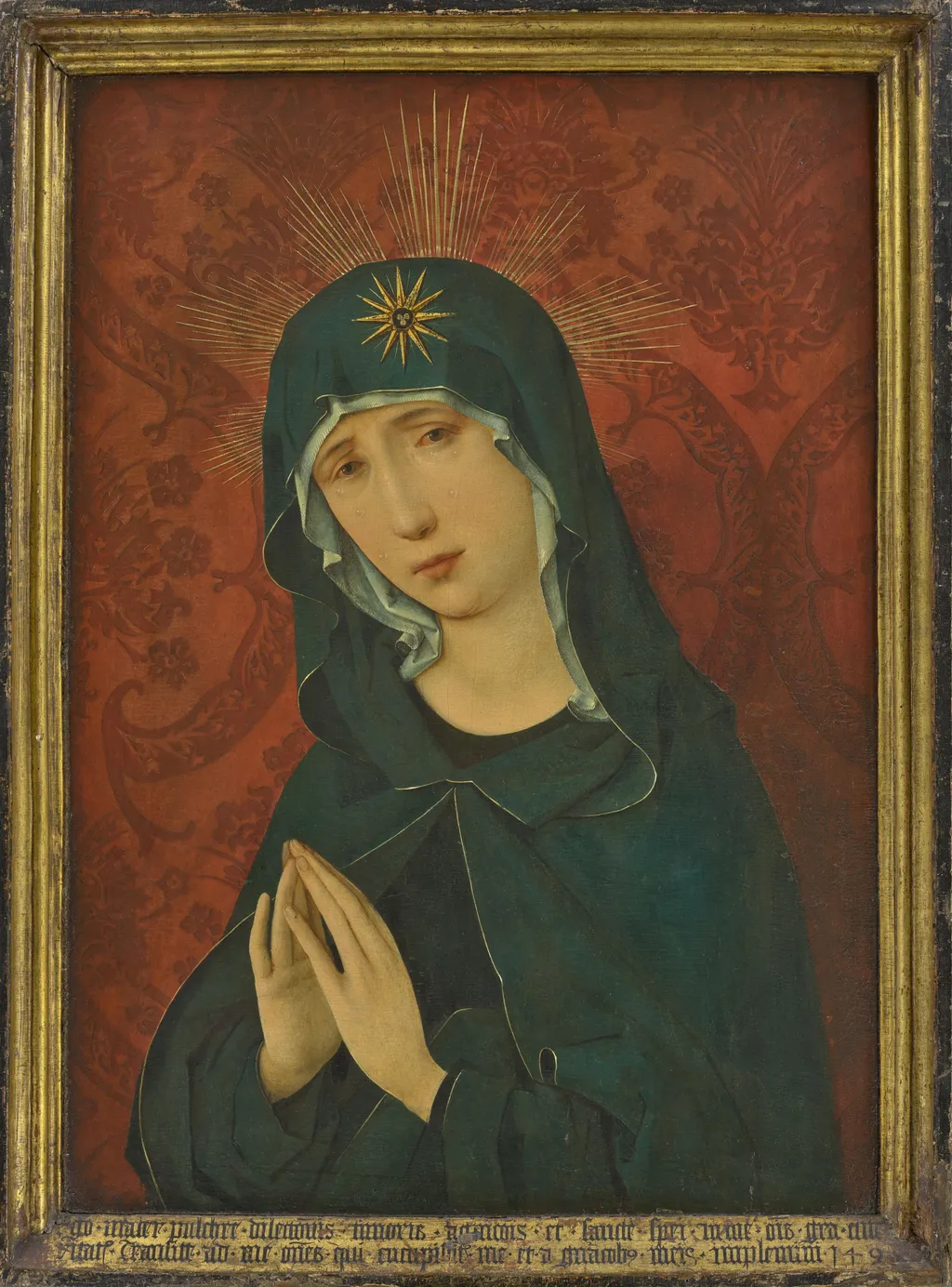 The Virgin Mary as the Mother of Sorrows, by Hans Holbein the Elder, paint, 1498