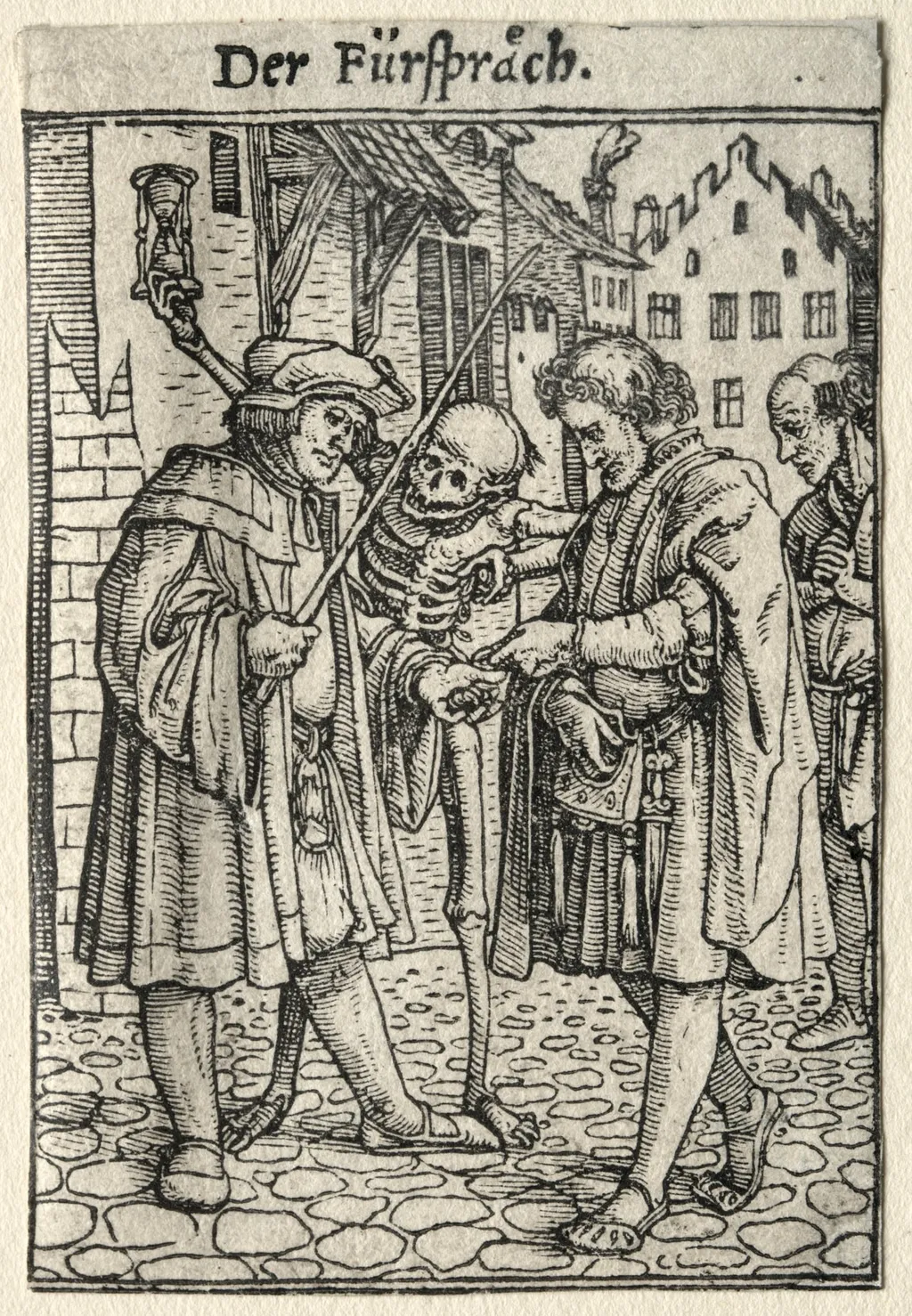Dance of Death: The Advocate, by Hans Holbein the Younger, 1526
