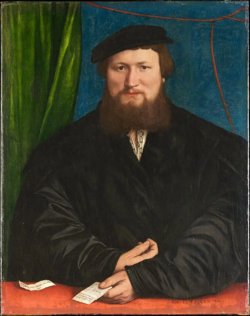 Derick Berck of Cologne, by Hans Holbein the Younger
