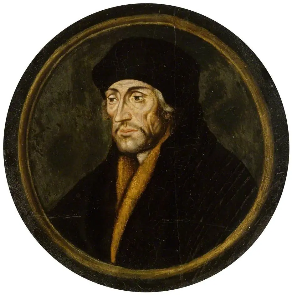 Desiderius Erasmus, by Hans Holbein the Younger