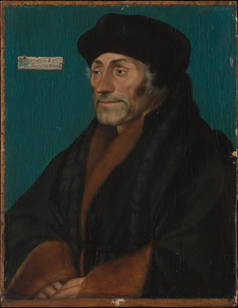 Erasmus of Rotterdam, by Hans Holbein the Younger