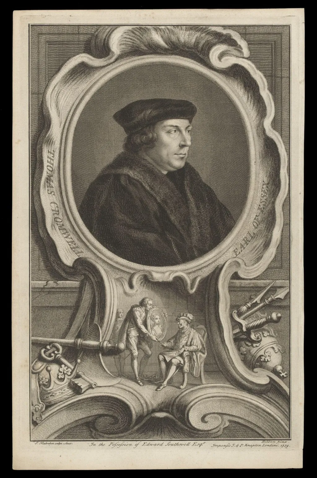 H Beard Print Collection, by Hans Holbein the Younger