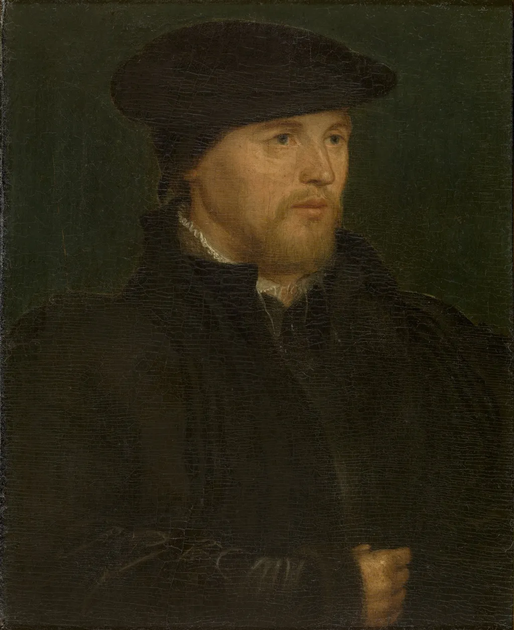 Portrait of a Man, by Hans Holbein the Younger, oil
