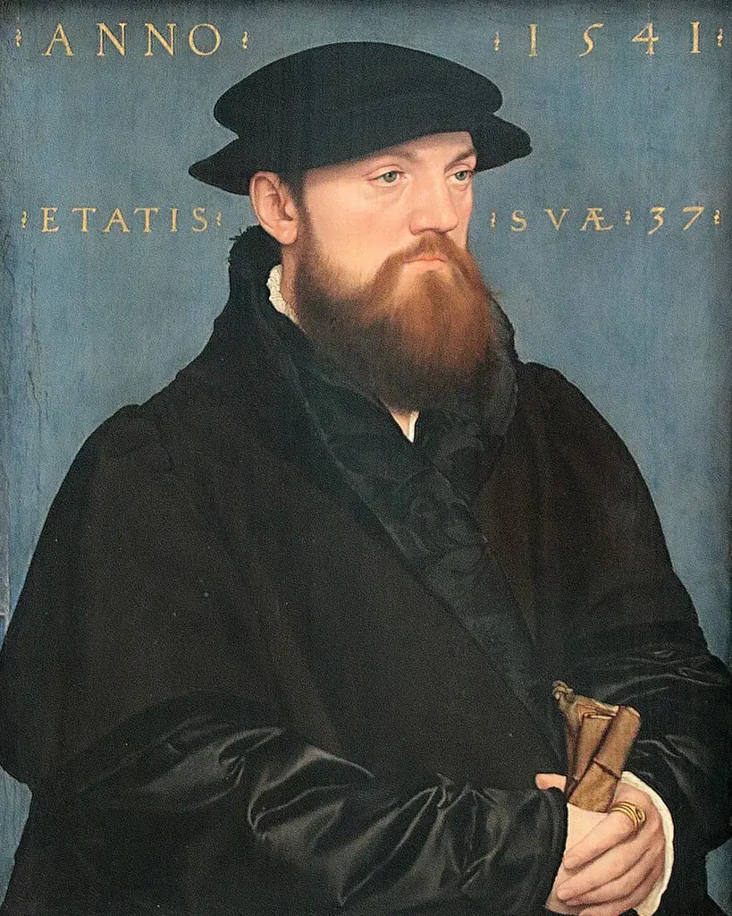 Roelof de Vos van Steenwijk, by Hans Holbein the Younger