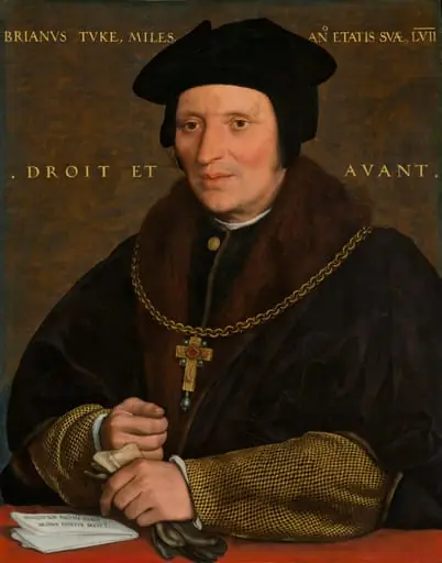 Sir Brian Tuke, by Hans Holbein the Younger