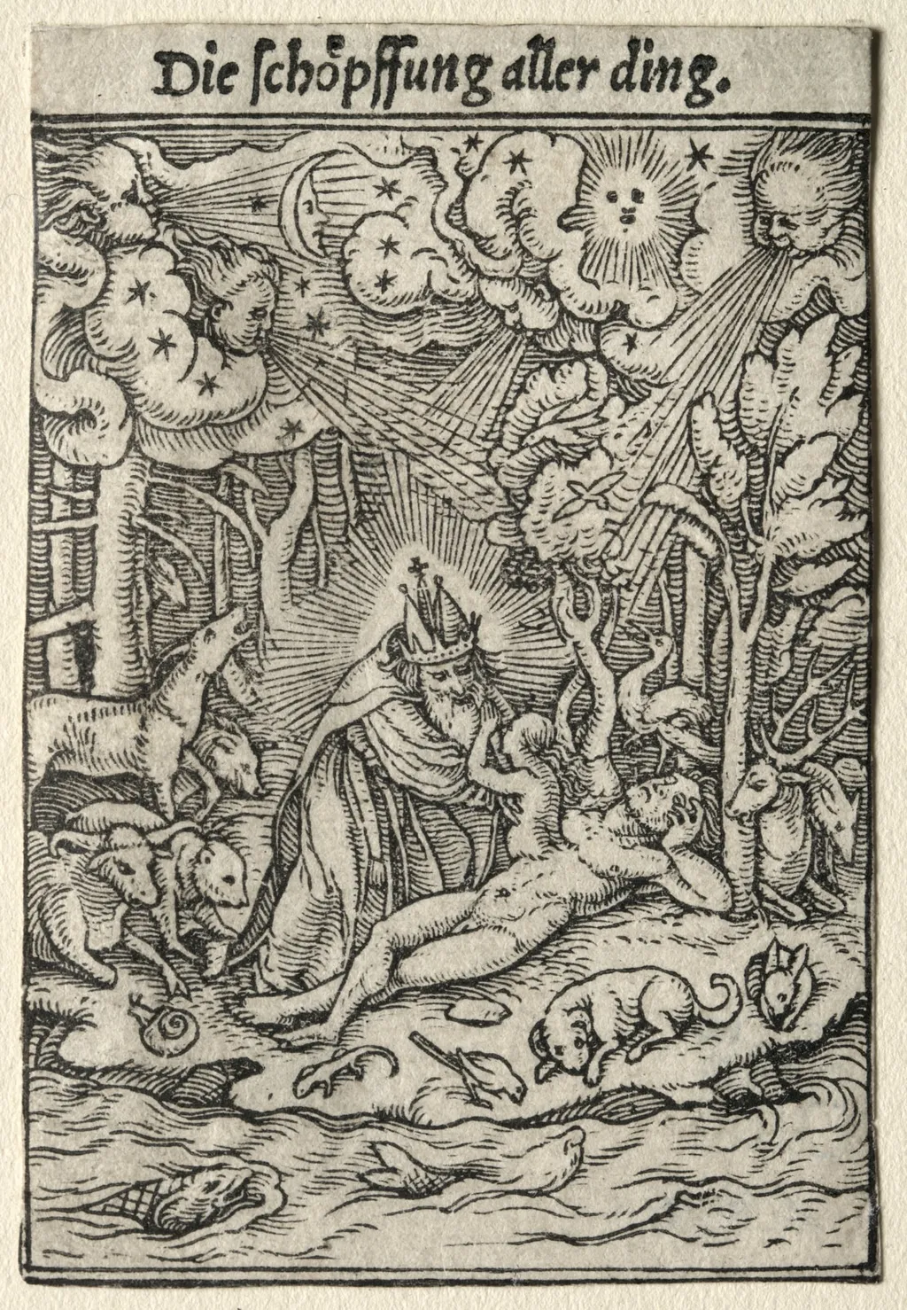 The Creation, by Hans Holbein the Younger, 1526