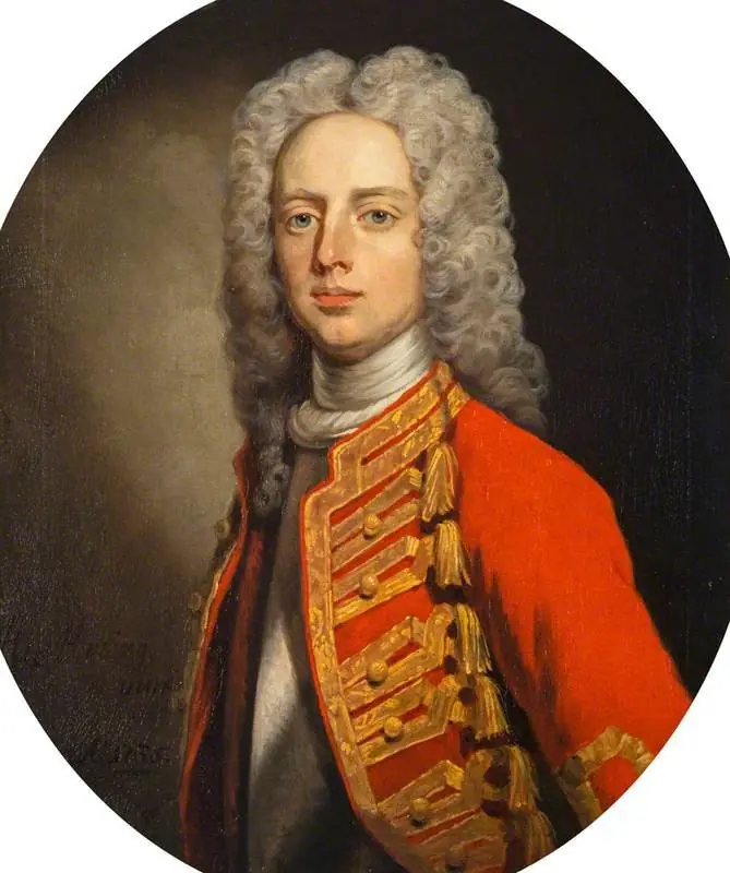 Portrait of a Man, called Sir Peter Halkett, 2nd Bart of Pitfirrane (died 1755), by Hans Hysing