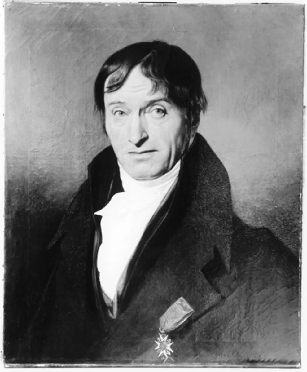 Bildnis eines Herrn Hirzel in Paris, by Hans Jakob Oeri, oil, 1820