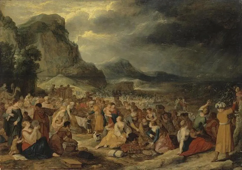 The Israelites after Crossing the Red Sea, by Hans Jordaens