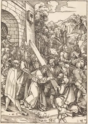 Christ Bearing the Cross, by Hans Leonard Schäufelein