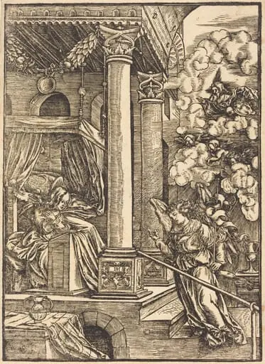 The Annunciation, by Hans Leonard Schäufelein