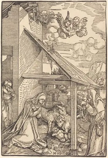The Nativity, by Hans Leonard Schäufelein