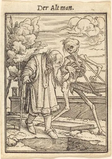 Der Alt man (The Old Man), by Hans Lützelburger