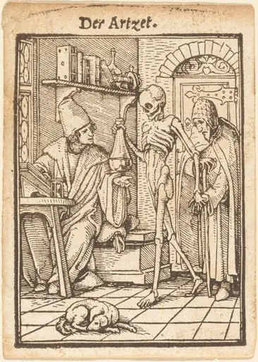 Der Artzet (The Physician), by Hans Lützelburger