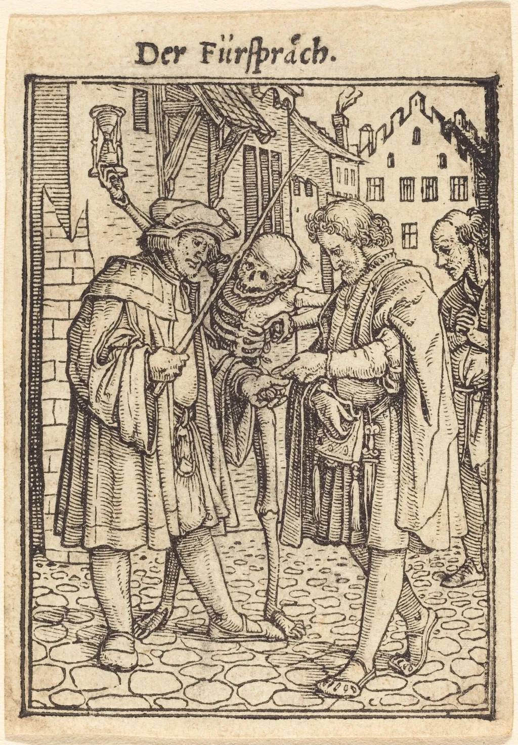 Der Fürsprach (The Lawyer), by Hans Lützelburger, ink, 1526