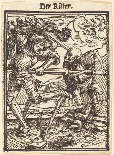 Der Ritter (The Knight), by Hans Lützelburger