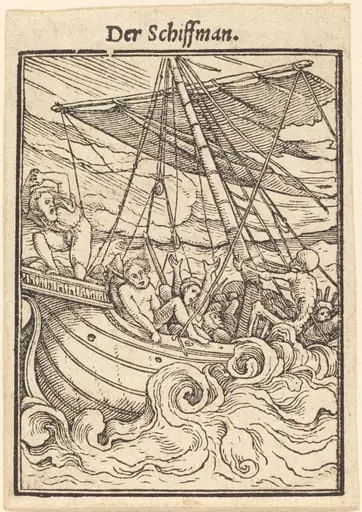 Der Schiffman (The Sailor), by Hans Lützelburger