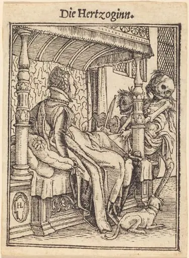 Die Hertzoginn (The Duchess), by Hans Lützelburger