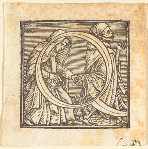 Letter Q, by Hans Lützelburger