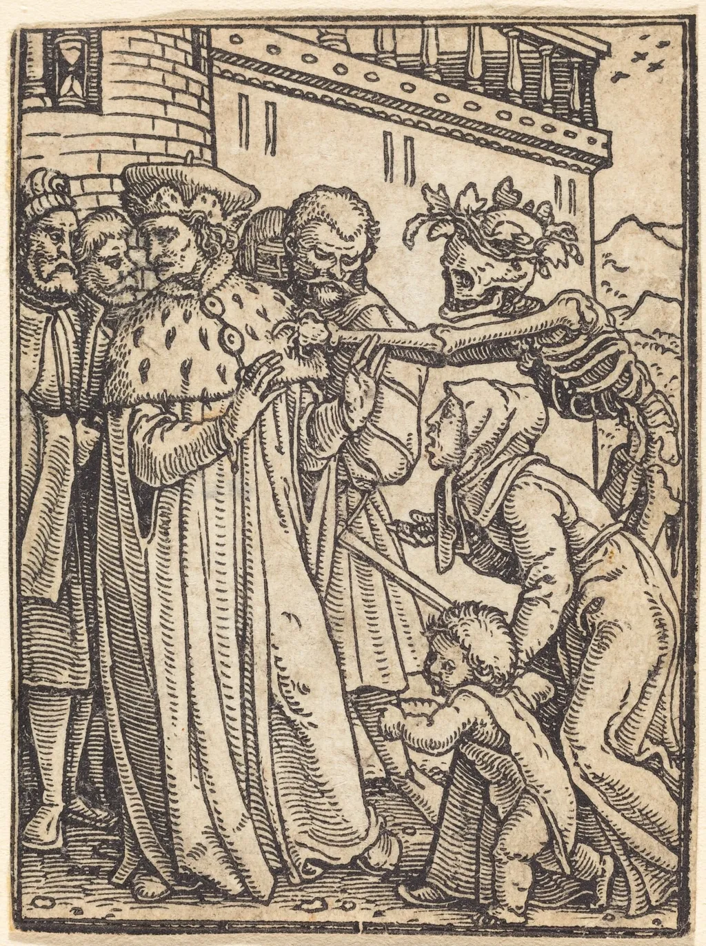 The Duke, by Hans Lützelburger, ink, 1526