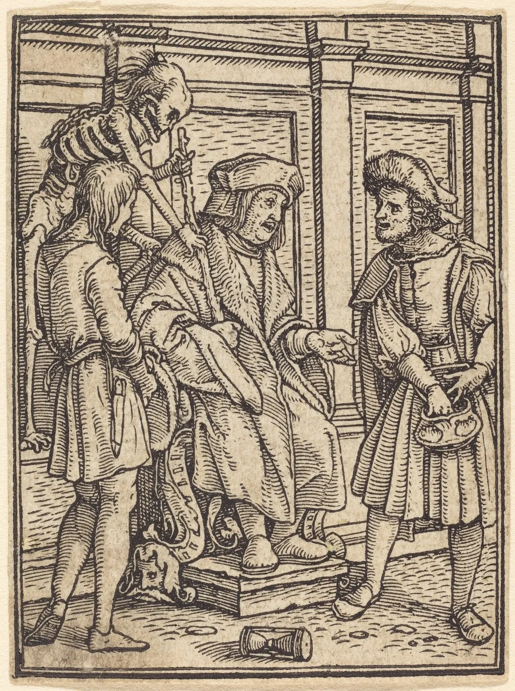 The Judge, by Hans Lützelburger, ink, 1526