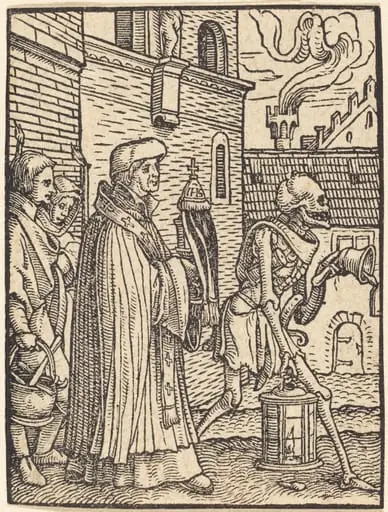 The Parish Priest, by Hans Lützelburger