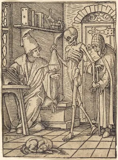 The Physician, by Hans Lützelburger