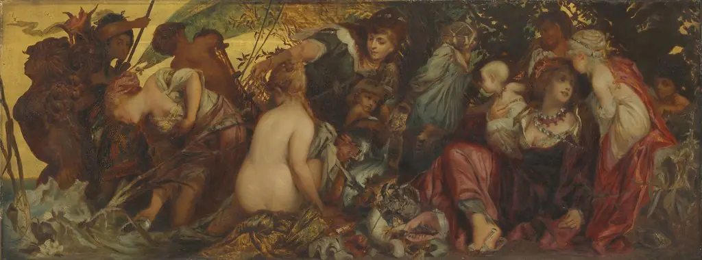 Treasures of the Sea, by Hans Makart