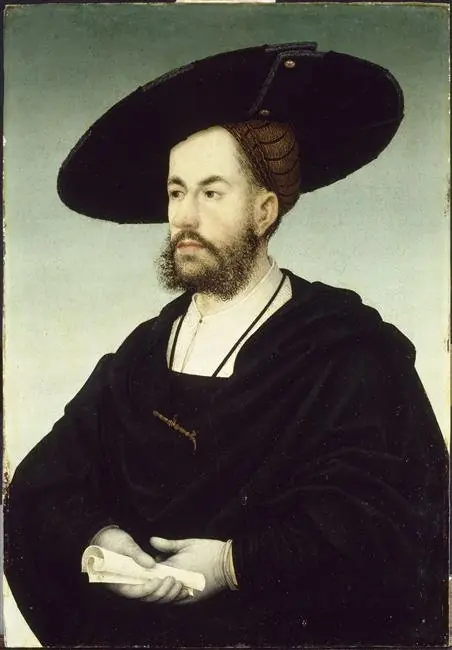 Portrait of Anton Fugger, by Hans Maler zu Schwaz
