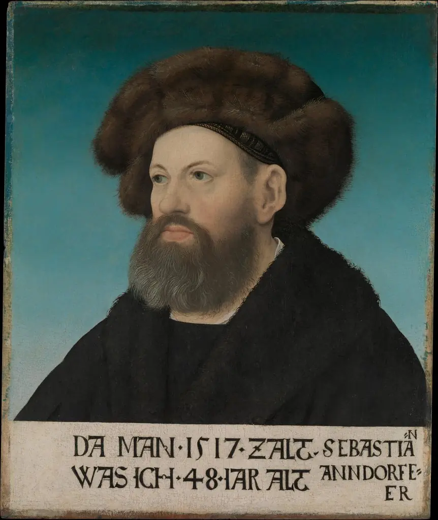 Sebastian Andorfer (1469–1537), by Hans Maler zu Schwaz