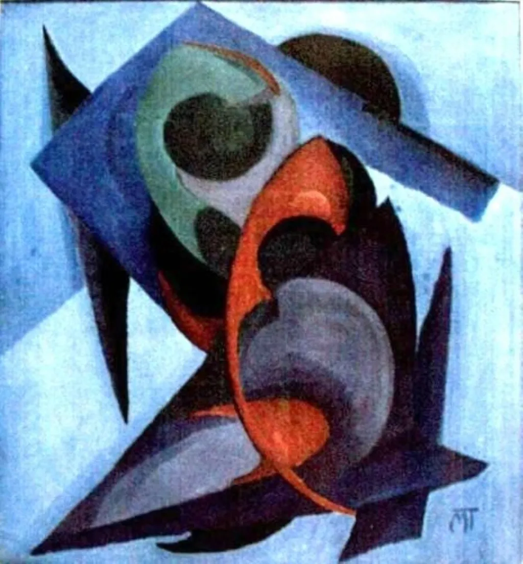 Compoziție, by Hans Mattis-Teutsch, unspecified, 1920