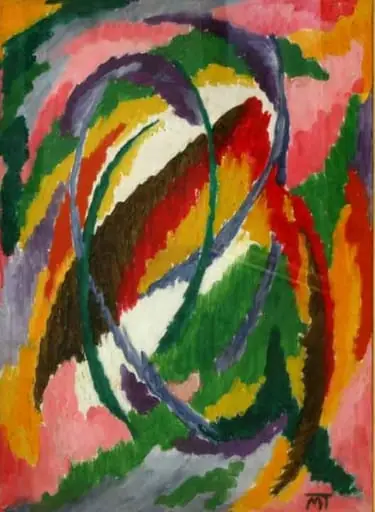Compoziție 1910-1915, by Hans Mattis-Teutsch