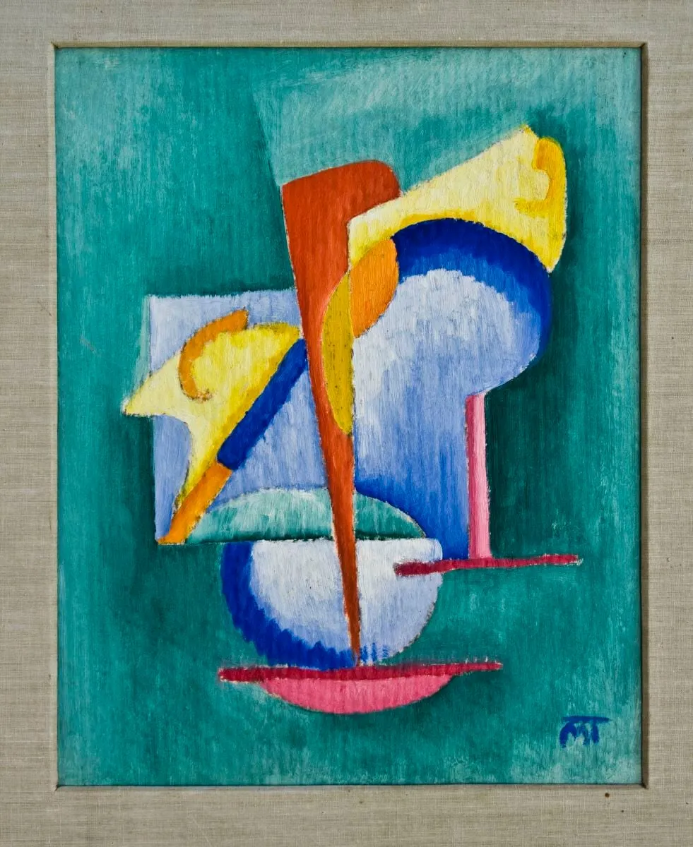 Compoziție: Flori sufletești, by Hans Mattis-Teutsch, unspecified