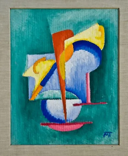 Compoziție: Flori sufletești, by Hans Mattis-Teutsch