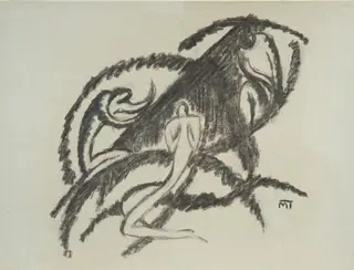 Compoziție I, by Hans Mattis-Teutsch, 1918