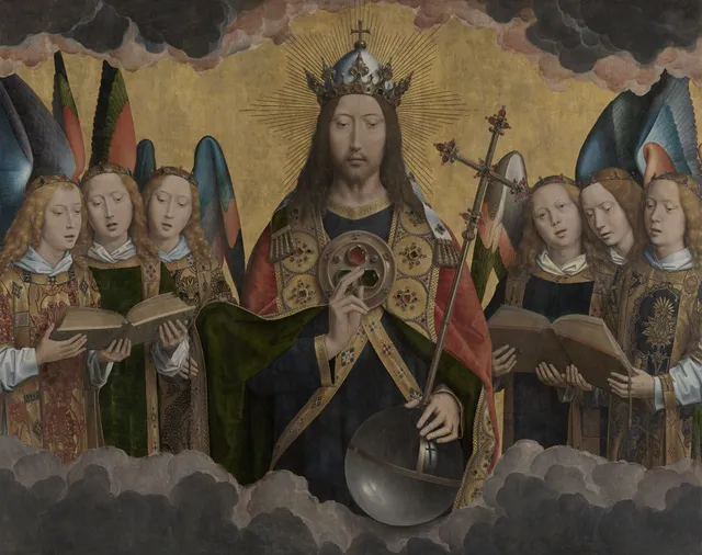 Christ with Singing Angels